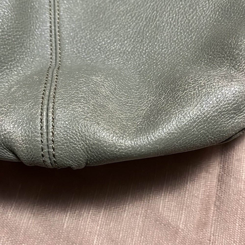 The Sak mint green hobo leather bag - Picture 7 of 11